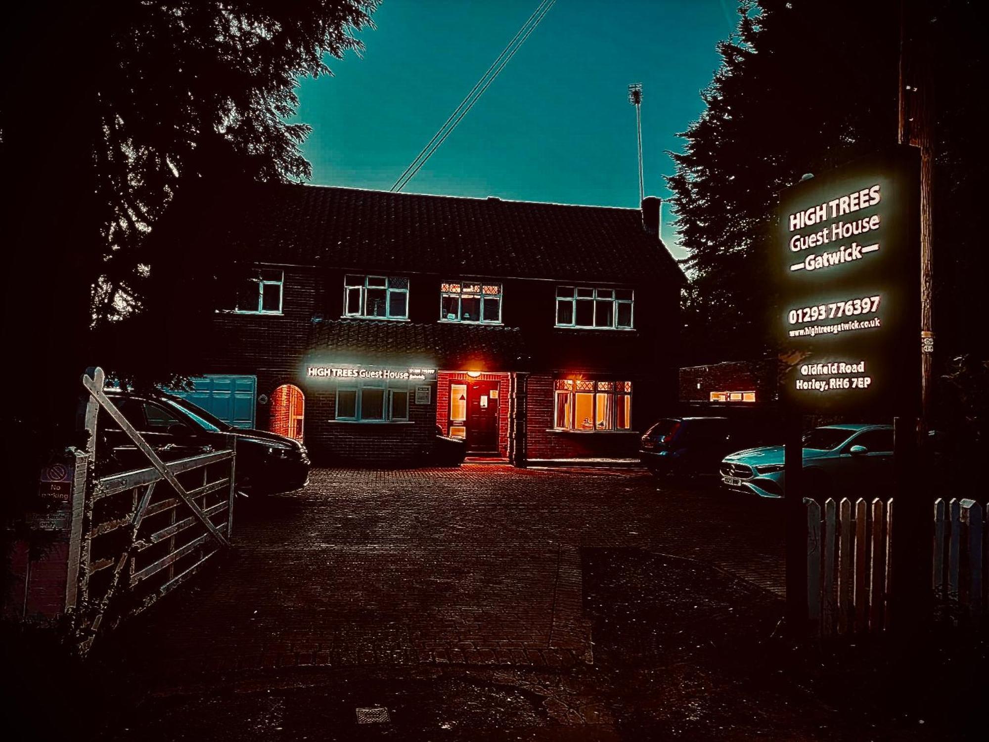 High Trees Guest House Gatwick Horley Dış mekan fotoğraf